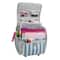Everything Mary Blue and White Deluxe Collapsible Rolling Craft Bag